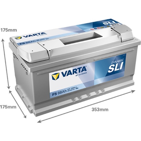 Car battery Varta SLI 80Ah 740A F17 580406074