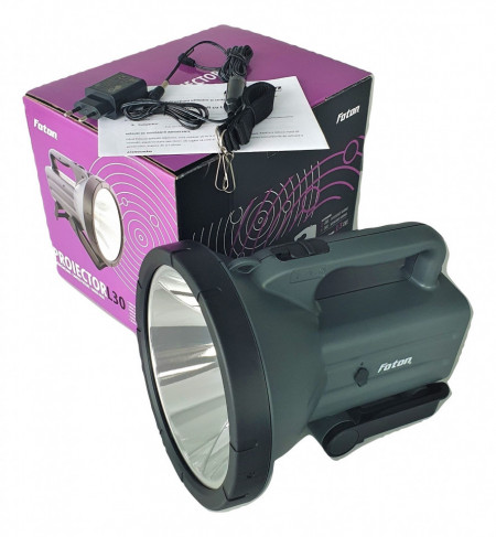 Proiector reîncărcabil Foton L30 cu LED de 30W și accesorii