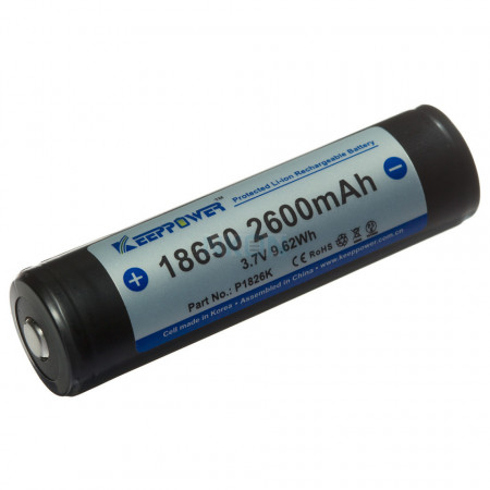 Batterie Lithium-ion rechargeable format 18650 Ansmann 3.7V - 3500