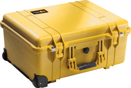 Troler rigid Peli Protector Large Case 1560 Galben