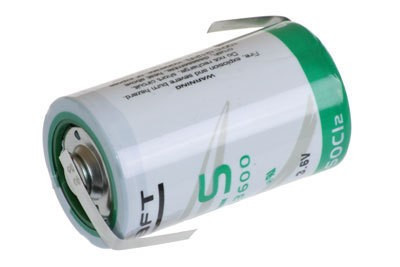 Baterie cu Litiu SAFT LS33600 de 3.6V și 17000mAh