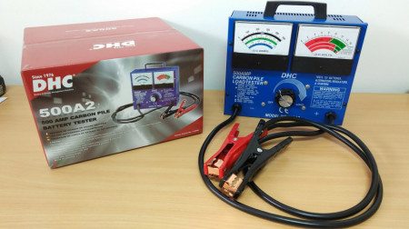 Tester cu shunt DHC 500A2 pentru acumulatori auto