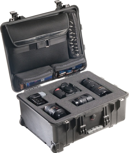 Troler rigid Peli Protector Large Case 1560 Negru - Img 9