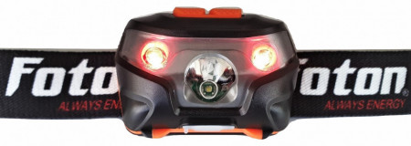 Lanternă frontală Foton Sport HL5643 reîncărcabilă prin USB