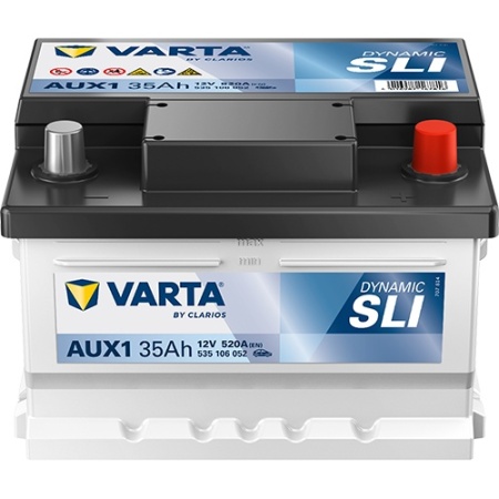 Baterie auto Varta Dynamic SLI AUX1 35Ah 535106052