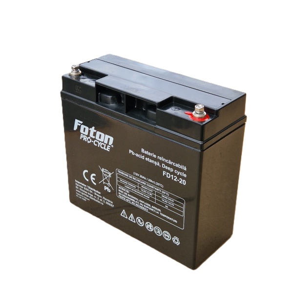 Acumulator VRLA cu Gel Foton FD12-20Ah Deep Cycle