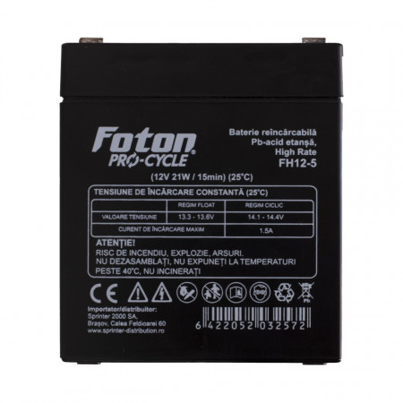 Acumulator backup Foton FH12-5Ah HR