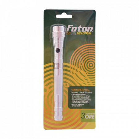 Lanternă telescopică flexibilă Foton 3LED