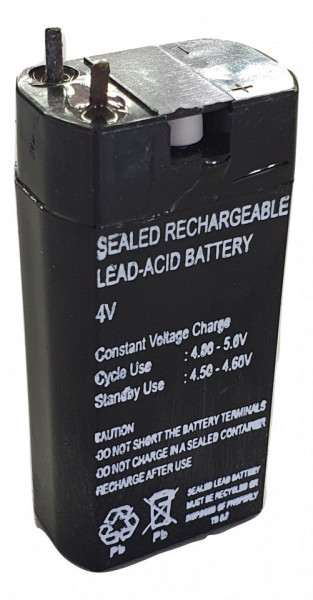 Battery VRLA of 4V 0.7Ah (Foton projector L1a, L1f, L3)