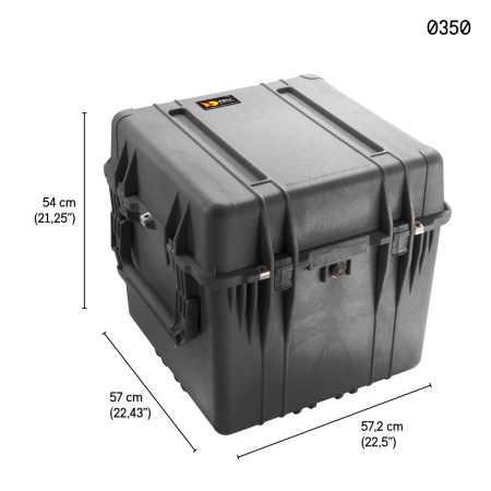 Geanta rigida Peli 0350 Cube Case - Img 6