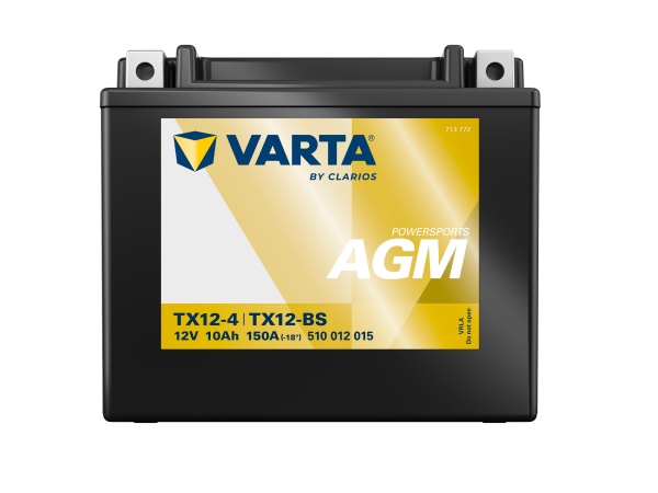 Baterie Moto AGM 12V 10Ah Varta Powersports TX12-4 / 510012015