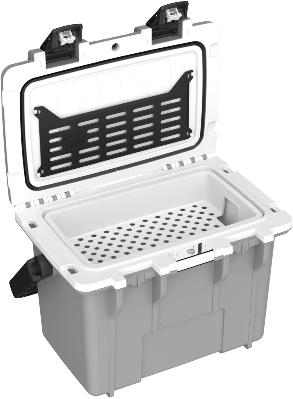 Peli 14QT Personal Cooler - geanta 14 litri, gri/alb