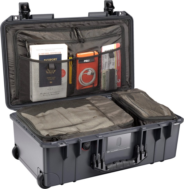 Geanta/Troler Peli 1535TRVL Air Travel Case - Gri inchis