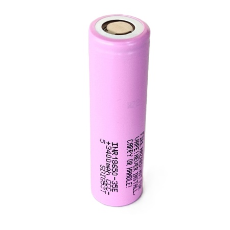 Samsung battery INR18650-35E of 3.6V and 3400mAh