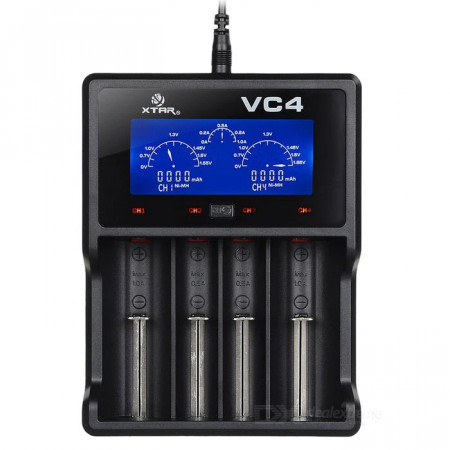 Încărcător XTAR-VC4 Li-Ion și NiMH/NiCd
