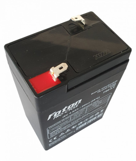 Acumulator VRLA Foton FS6-4.5 de 6V și 4.5Ah
