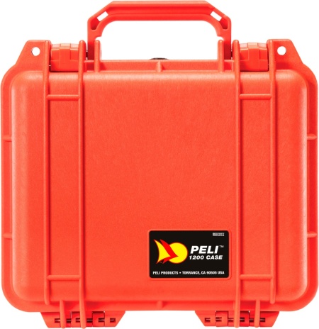 Geanta rigida submersibila Peli SmallCase 1200 Orange