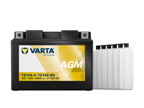 Baterie Moto AGM 12V 11Ah Varta Powersports TZ14S-4 / 511902023