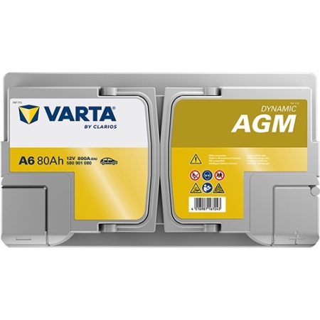 Varta Dynamic AGM 80Ah A6
