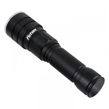 Lanternă Foton Super 1349 USB cu zoom, led 10W