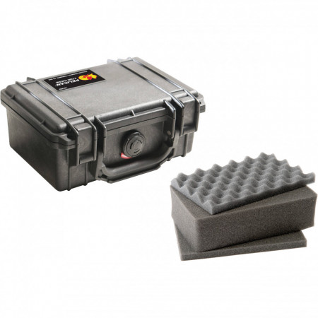 Geantă rigidă plutitoare Peli SmallCase 1120 cu set de bureți Pick N Pluck