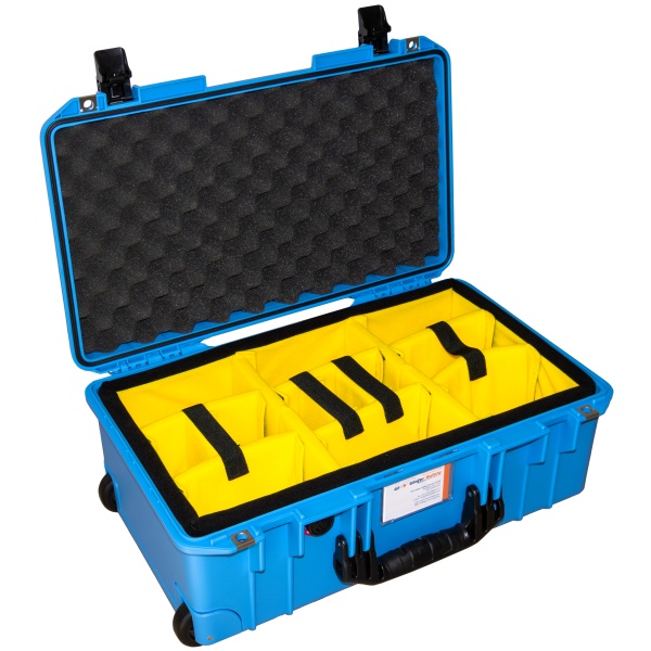 Geanta/Troler de protectie Peli 1535 Air Case French Blue - Img 8