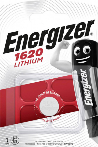 Lithium battery of 3V Energizer CR1620