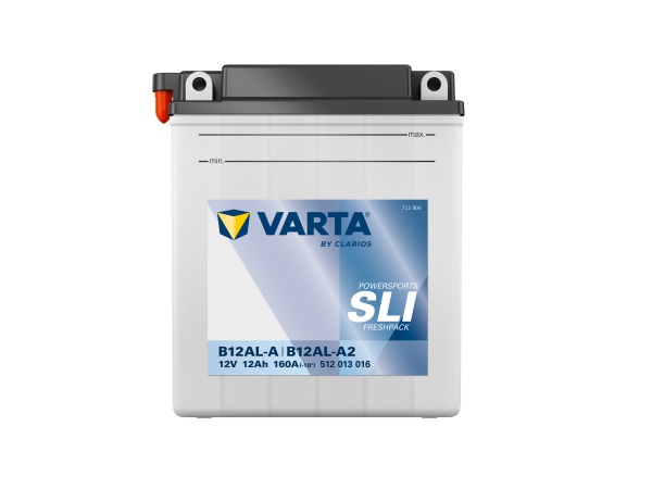 Moto Battery 12V 12Ah Varta Freshpack B12AL-A 512013016 - Img 3