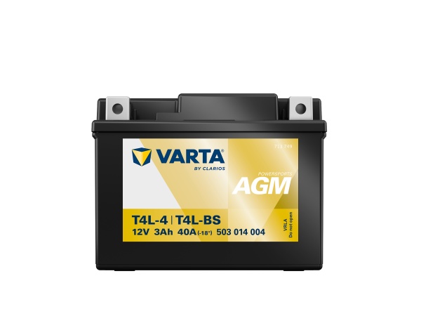 Baterie Moto AGM 12V 3Ah Varta Powersports T4L-4 / 503014004
