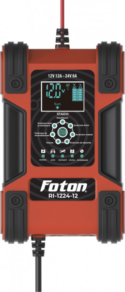 Redresor inteligent Foton RI-1224-12 cu desulfatare