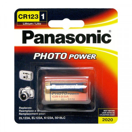 Baterie Litiu Panasonic CR123 3V 1550mAh