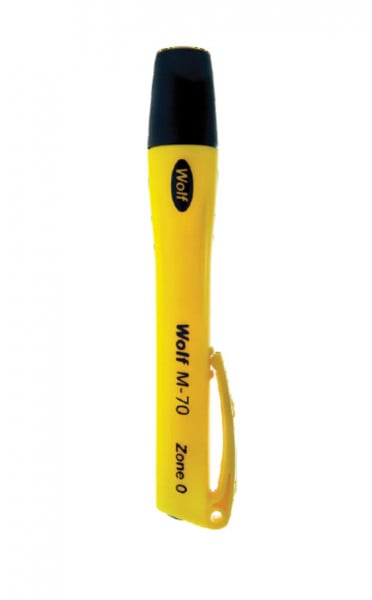 Professional mini flashlight WOLFLITE M-70 ATEX Z0