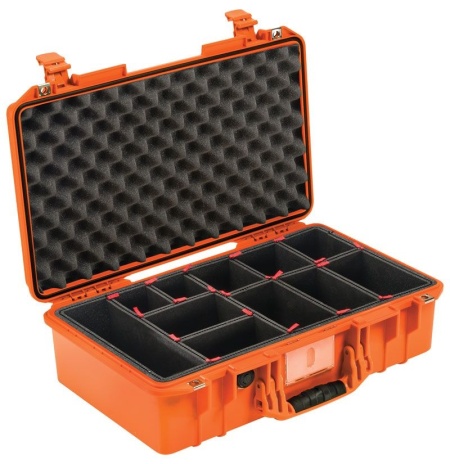 Geanta de protectie Peli Air Case 1525 Orange cu TrekPak