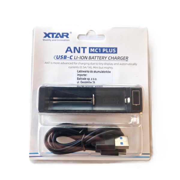 XTAR ANT MC1 PLUS akkumulátortöltő USB-C csatlakozóval - Img 11