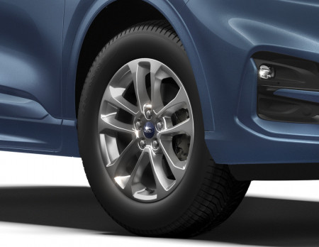 Jantă Ford 17' Shadow Silver cu senzor pe un Ford Kuga >dec.2019