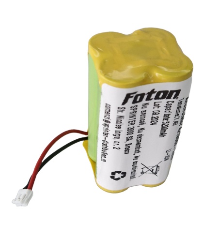 Li-ion akkumulátor 4x18650 7.4V 5200mAh
