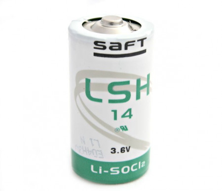 Baterie cu litiu SAFT LSH14 tip C (R14) de 3.6V și 5200mAh
