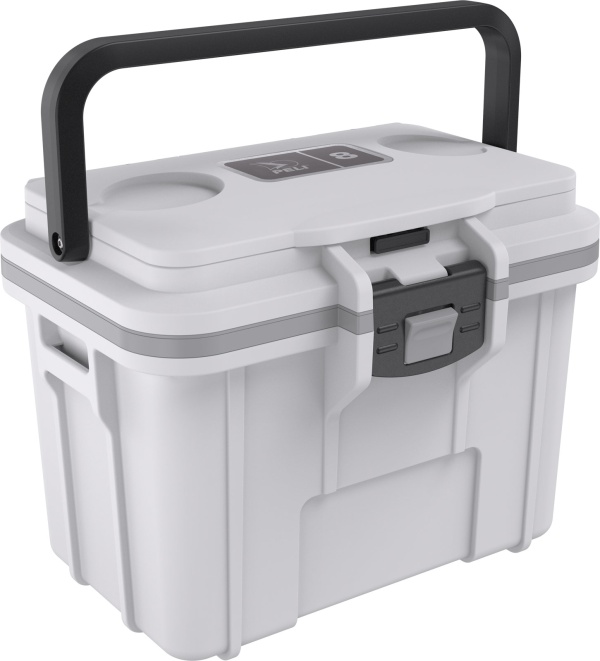 Peli 8QT Personal Cooler - geanta 8 litri, alb/gri