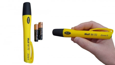 Mini lanternă profesională WOLFLITE M-70 ATEX Z0
