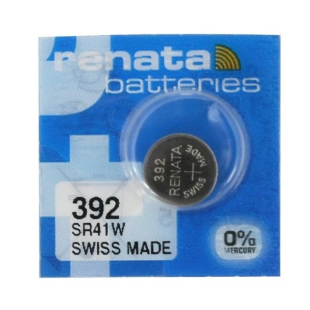 Baterie ceas Renata 392 / SR41W cu oxid de argint