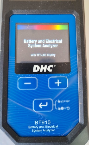 Tester digital acumulatori auto DHC BT910 cu printer (RO)