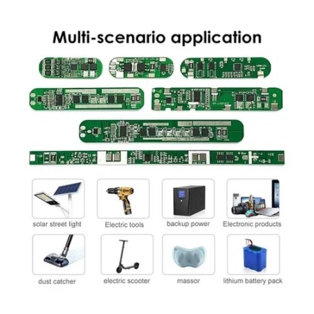 Circuit de protectie BMS 1S 3.7V 3A TDT-3540 pentru diverse aplicatii