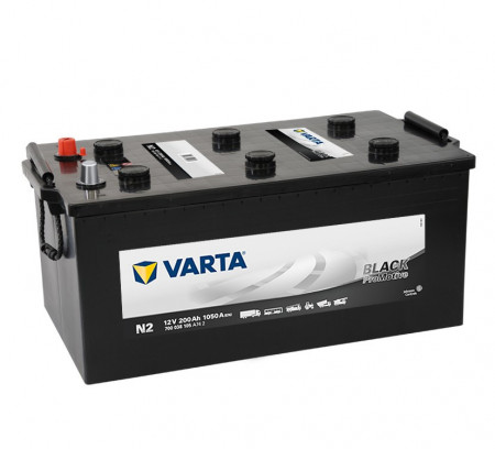 Varta ProMotive HD de 200Ah 1050A, acumulator de pornire pentru camioane, utilaje auto, microbuze şi tractoare