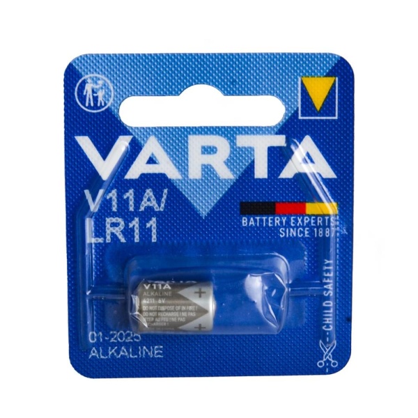 Baterie alcalina Varta LR1 sau V11A 6V în blister