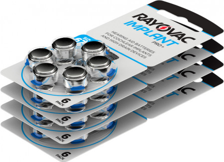 Baterii auditive 675CP Rayovac Implant Pro+