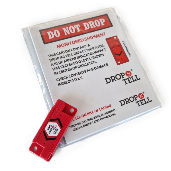 Indicator de impact resetabil compatibil Drop'n'Tell 10G - Img 11