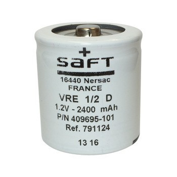 NiCd akkumulátor Saft VRE 1/2 D 2400mAh - Img 2