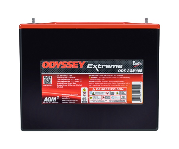 Baterie AGM Odyssey Extreme Powersports ODS-AGM40E 12V 45Ah