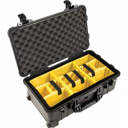 Geantă rigidă Peli 1510 cu Peli Divider Set 1515