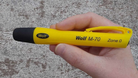 Mini lanternă profesională WOLFLITE M-70 ATEX Z0